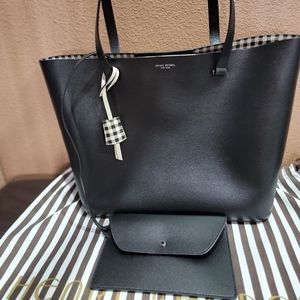 Henri Bendel Gingham Claremont Tote